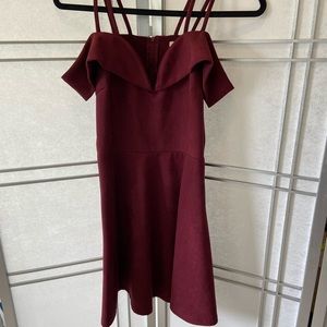 Off the shoulder party dress